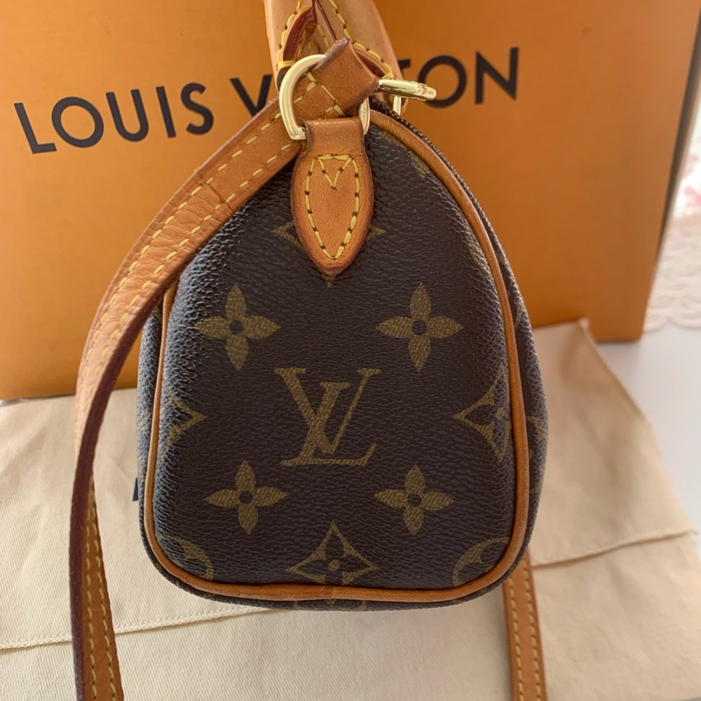 Louis Vuitton Nano Speedy Monogram Bag - Picture 5 of 12